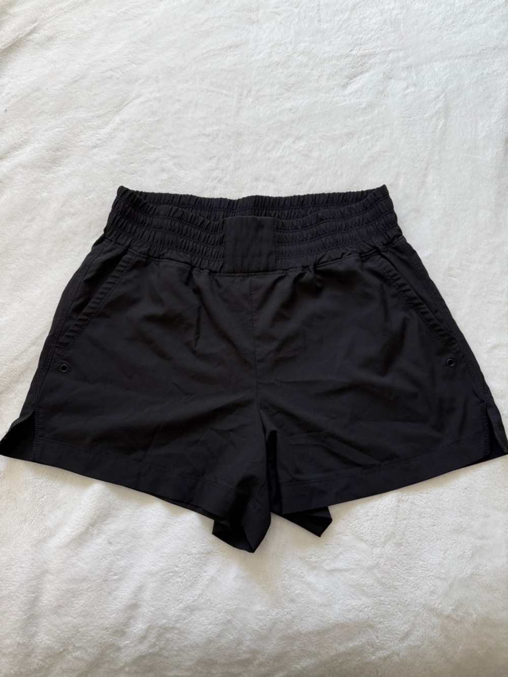 Old Navy Black Stretch Tech Athletic Shorts Lightweight Running Shorts